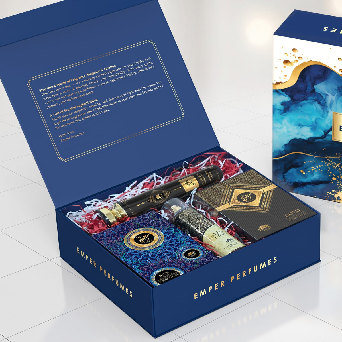 Perfume Gift Box 2 - Modern Marjan Indulgence - Emper Perfumes