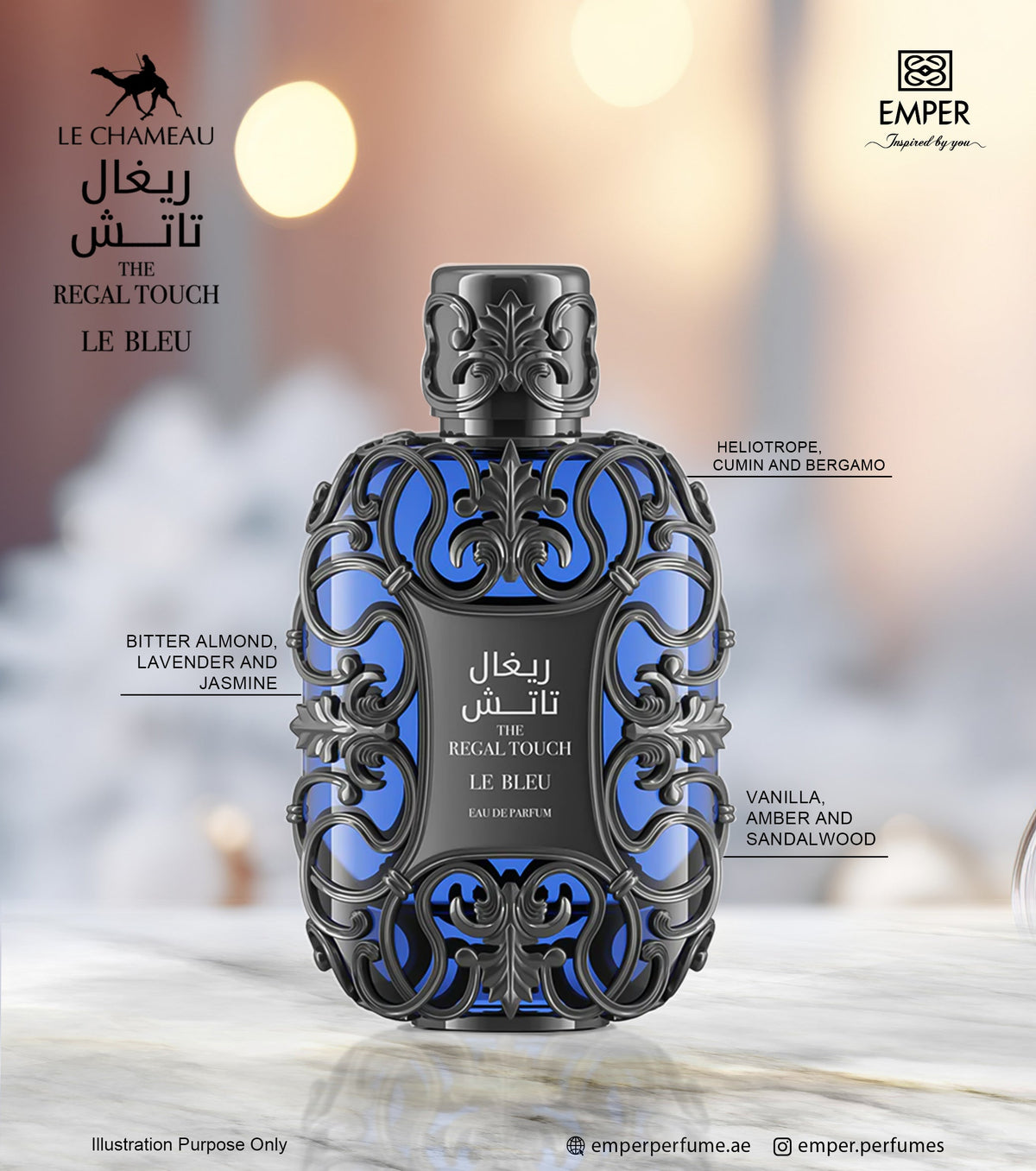 Regal Touch Le Blue - Emper Perfumes